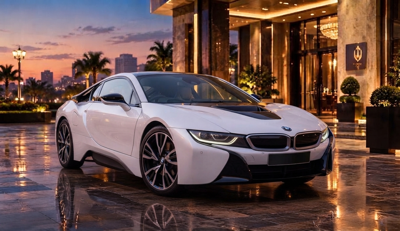 BMW i8 in-city Gujranwala rental